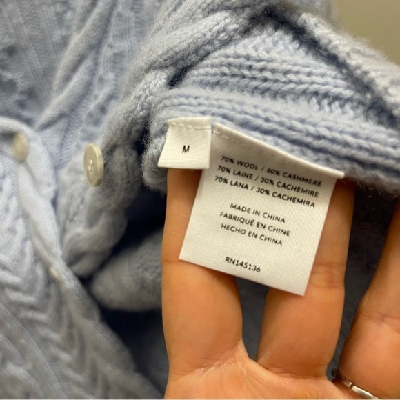 Nwot nadaam cashmere cardigan - Picture 3 of 3